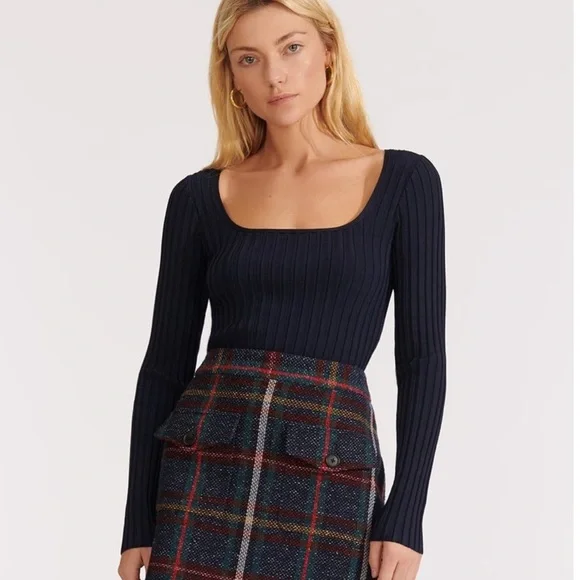 Verónica beard Clara pullover navy